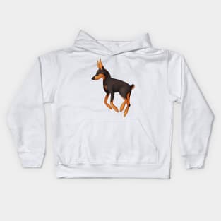 Cozy Doberman Kids Hoodie